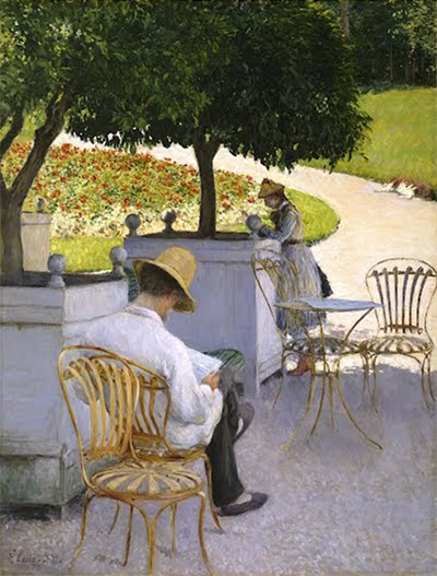 Les Orangers Gustave Caillebotte